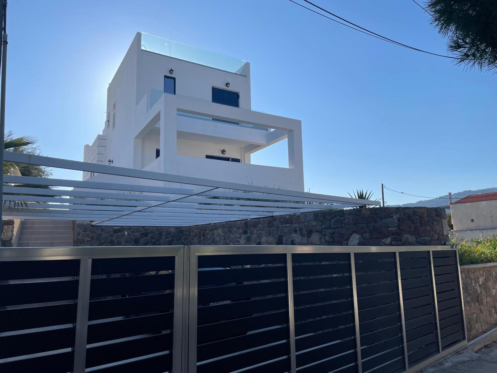 Souvala /Aegina. Excellent Location Luxury Villa. Vathí Dış mekan fotoğraf